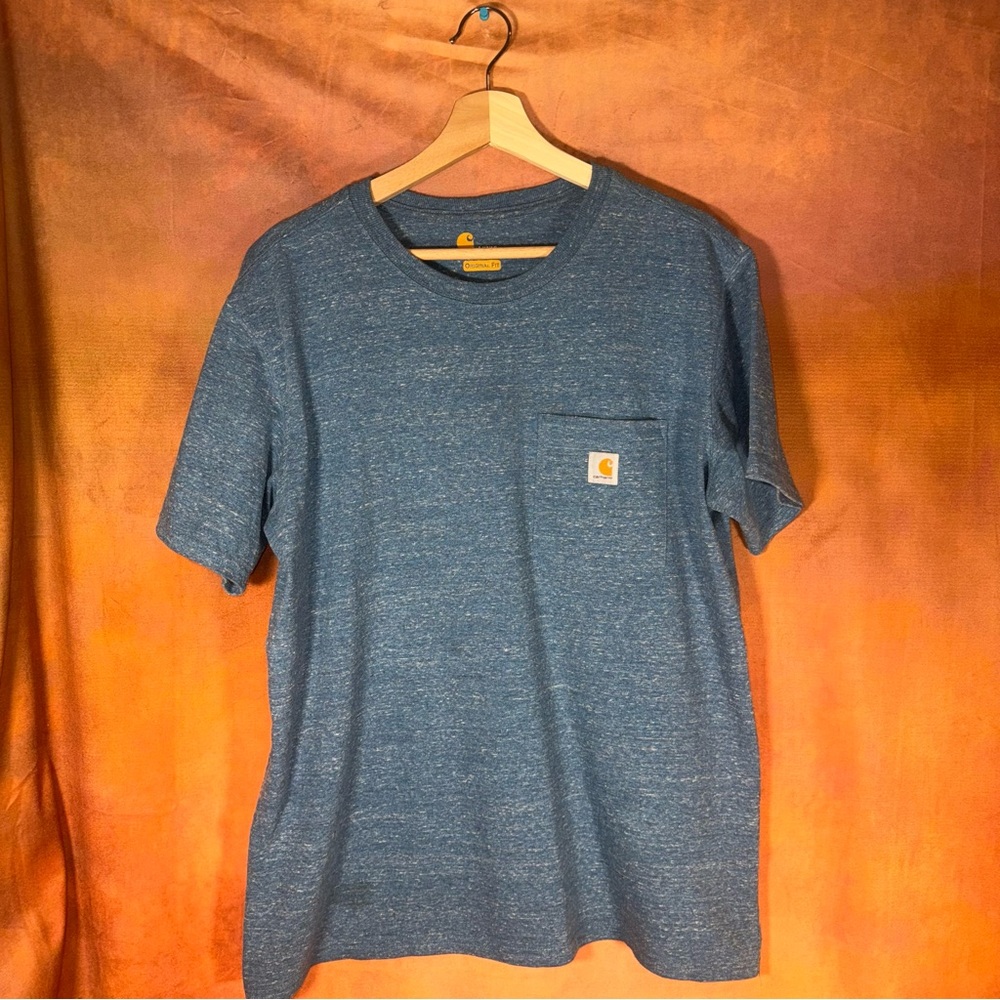 Carhartt Blue Pocket T-Shirt